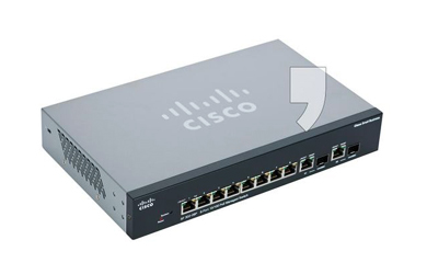 SF 302-08P 8-PORT 10/100 POE MANAGED SWITCH W/GIC UPLINKS