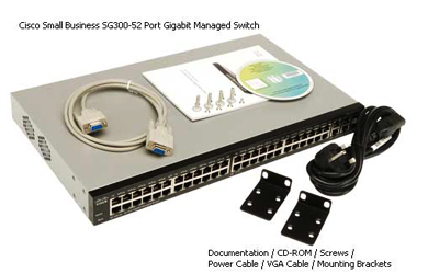 SG 300-52 52-PORT 10/100/1000 PORTS WITH 2 COMBO MINI-GBIC PORTS