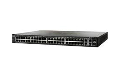 SF300-48PP 48-PORT 10/100 POE+ MANAGED SWITCH W/GIC UPLINKS